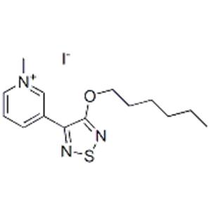Pyridinium, 3-[4-(hexyloxy)-1,2,5-thiadiazol-3-yl]-1-methyl-, iodide (1:1)