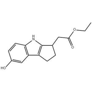 ethyl 2-{7-hydroxy-1H,2H,3H,4H-cyclopenta[b]indol-3-yl}acetate