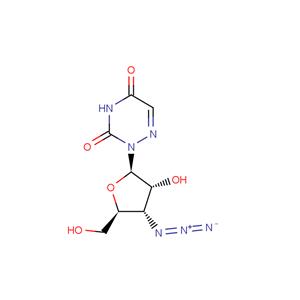 3'-Azido-3'-deoxy-6-azauridine