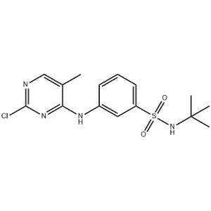 N-(tert-Butyl)-3-((2-chloro-5-methylpyrimidin-4-yl)amino)benzenesulfonamide