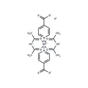 Ru(III) (acac)2(py-4-COOH)(Py-4-COO)
