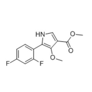 5-(2,4-difluorophenyl)-4-methoxy-1H-Pyrrole-3-carboxylic acid methyl ester