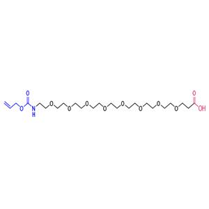 5-oxo-4,9,12,15,18,21,24,27,30-nonaoxa-6-azatritriacont-1-en-33-oic acid147-oic acid