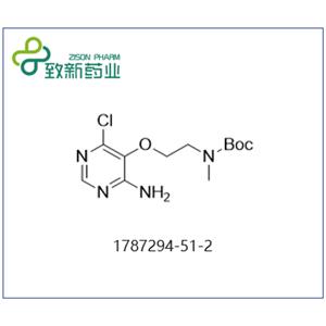 tert-butyl 2-(4-amino-6-chloropyrimidin-5-yloxy)ethylmethylcarbamate