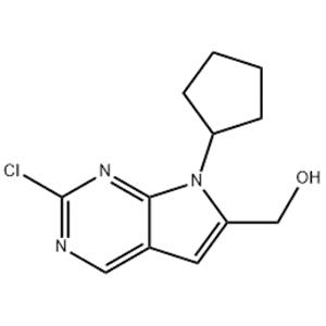 (2-chloro-7-cyclopentyl-7H-pyrrolo[2,3-d]pyriMidin-6-yl)Methanol