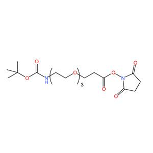BocNH-PEG3-CH2CH2COONHS ester
