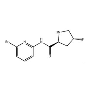 2-Pyrrolidinecarboxamide, N-(6-bromo-2-pyridinyl)-4-fluoro-, (2S,4R)