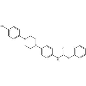 Phenyl (4-(4-(4-hydroxyphenyl)piperazin-1-yl)phenyl)carbamate