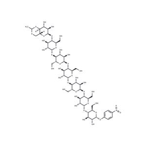 Ethylidene-4-nitrophenyl-a-D-Maltoheptaoside