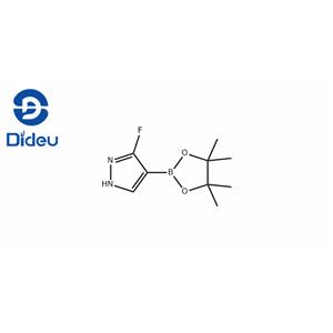 1H-Pyrazole, 3-fluoro-4-(4,4,5,5-tetramethyl-1,3,2-dioxaborolan-2-yl)-