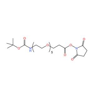 BocNH-PEG5-CH2CH2COONHS ester