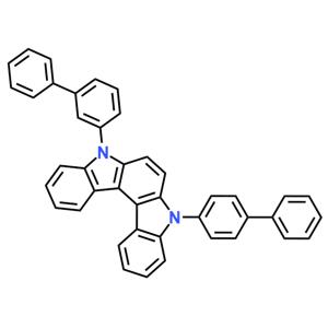 5-[1,1′-Biphenyl]-3-yl-8-[1,1′-biphenyl]-4-yl-5,8-dihydroindolo[2,3-c]carbazole