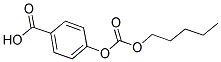 4-羧苯基正戊基碳酸酯 结构式