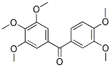 3,3',4,4',5-PENTAMETHOXYBENZOPHENONE 结构式