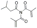 N,N-ISO-VALERYLIDENE BIS-METHACRYLAMIDE 结构式