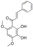 2',3'-DIHYDROXY-4',6'-DIMETHOXYCHALCONE 结构式