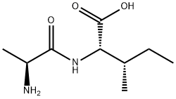 DL-丙氨酰-DL-异亮氨酸 结构式