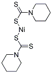 NICKEL CYCLOPENTAMETHYLENE DITHIOCARBAMATE 结构式