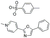 5-PHENYL-2-(4-PYRIDYL)OXAZOLE METHYL TOSYLATE SALT 结构式
