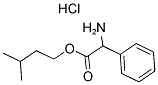 α-Aminophenylacetic acid isoamyl ester hydrochloride 结构式