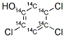 2,4,5-TRICHLOROPHENOL [RING-14C(U)] 结构式