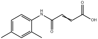 (2E)-4-[(2,4-二甲基苯基)氨基]-4-氧代丁-2-烯酸 结构式