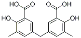 Methylenedi-o-cresotinic acid 结构式