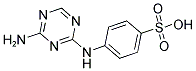 N(4-AMINO-S-TRIAZIN-2-YL)-SULFANILIC ACID 结构式