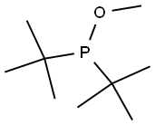 METHYL DI-T-BUTYLPHOSPHINITE 结构式