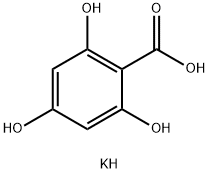 2,4,6-三羟基苯甲酸钾 结构式