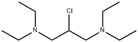 2-CHLORO-N,N,N',N'-TETRAETHYL-1,3-PROPANEDIAMINE 结构式