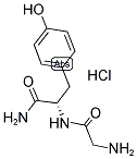 H-GLY-TYR-NH2 · HCL 结构式