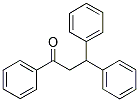 1,3,3-Triphenylpropan-1-one 结构式