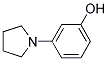 3-吡咯烷基苯酚 结构式