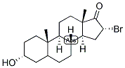 16-ALPHA-BROMOANDROSTERONE 结构式