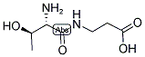 H-THR-BETA-ALA-OH 结构式