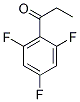 2',4',6'-三氟苯丙酮 结构式