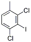 2,4-Dichloro-3-iodotoluene 结构式