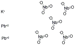 铌酸钾铅, PURATRONIC|R, 99.998% (METALS BASIS) 结构式