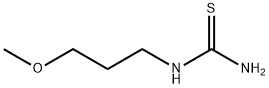 (3-METHOXY-PROPYL)-THIOUREA 结构式