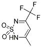 3-METHYL-5-(TRIFLUOROMETHYL)-2H-1,2,6-THIADIAZINE-1,1-DIONE 结构式