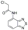 N-BENZO[1,2,5]THIADIAZOL-4-YL-2-CHLORO-ACETAMIDE 结构式