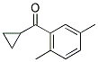 CYCLOPROPYL 2,5-DIMETHYLPHENYL KETONE 结构式