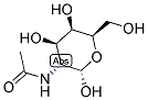 2-ACETAMIDO-2-DEOXY-ALPHA-D-GALACTOSE 结构式