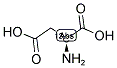 L-天冬氨酸-2-13C 结构式