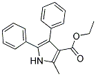 ETHYL 4,5-DIPHENYL-2-METHYL-3-PYRROLECARBOXYLATE 结构式