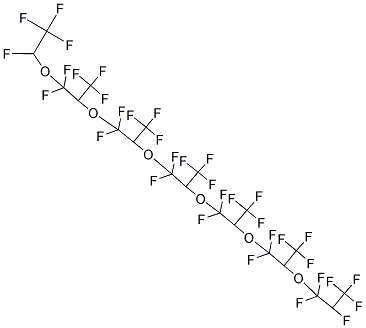 2H-Perfluoro(5,8,11,14,17-pentamethyl-3,6,9,12,15,18-hexaoxaeicosane) 结构式