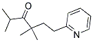 6-(2-PYRIDYL)-2,4,4-TRIMETHYL-3-HEXANONE 结构式