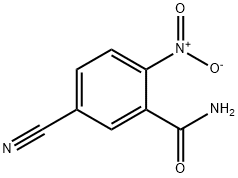 2-氨基-5-硝基苯甲酰胺 结构式