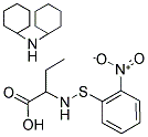 O-NPS-ALPHA-AMINO-DL-BUTYRIC ACID DICYCLOHEXLAMINE SALT 结构式